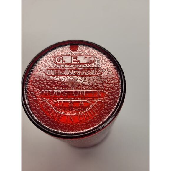 Captain Morgan & Cola Red Plastic 10 oz Tumbler Set of 8 Mixing Instructions - Picture 6 of 8